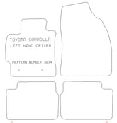 Toyota Corolla 2006 - 2013 LHD